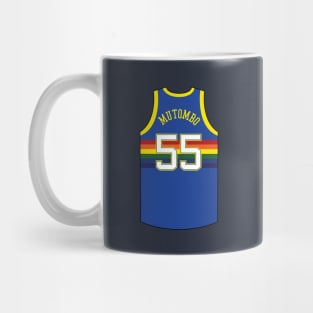 Dikembe Mutombo Denver Jersey Qiangy Mug